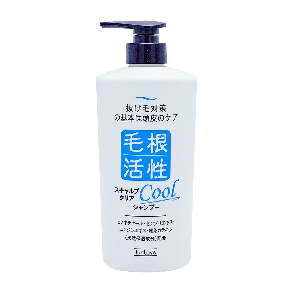 日本 JUNYAKU 東京純藥 馬油 毛根活性健康頭皮洗髮精 550ml-規格圖9