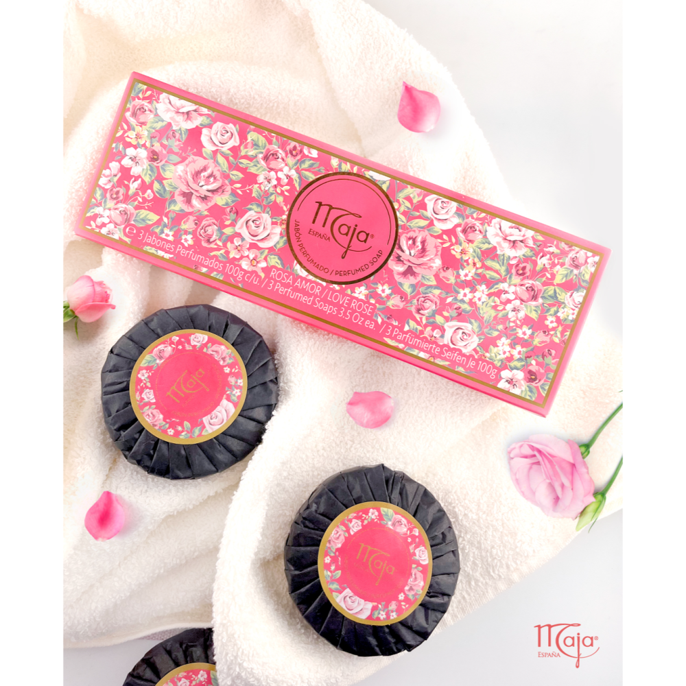 西班牙 MAJA 檀香皂 柑橘花 梅子花  玫瑰花 香皂(100g x 3入) 多款任選-細節圖7