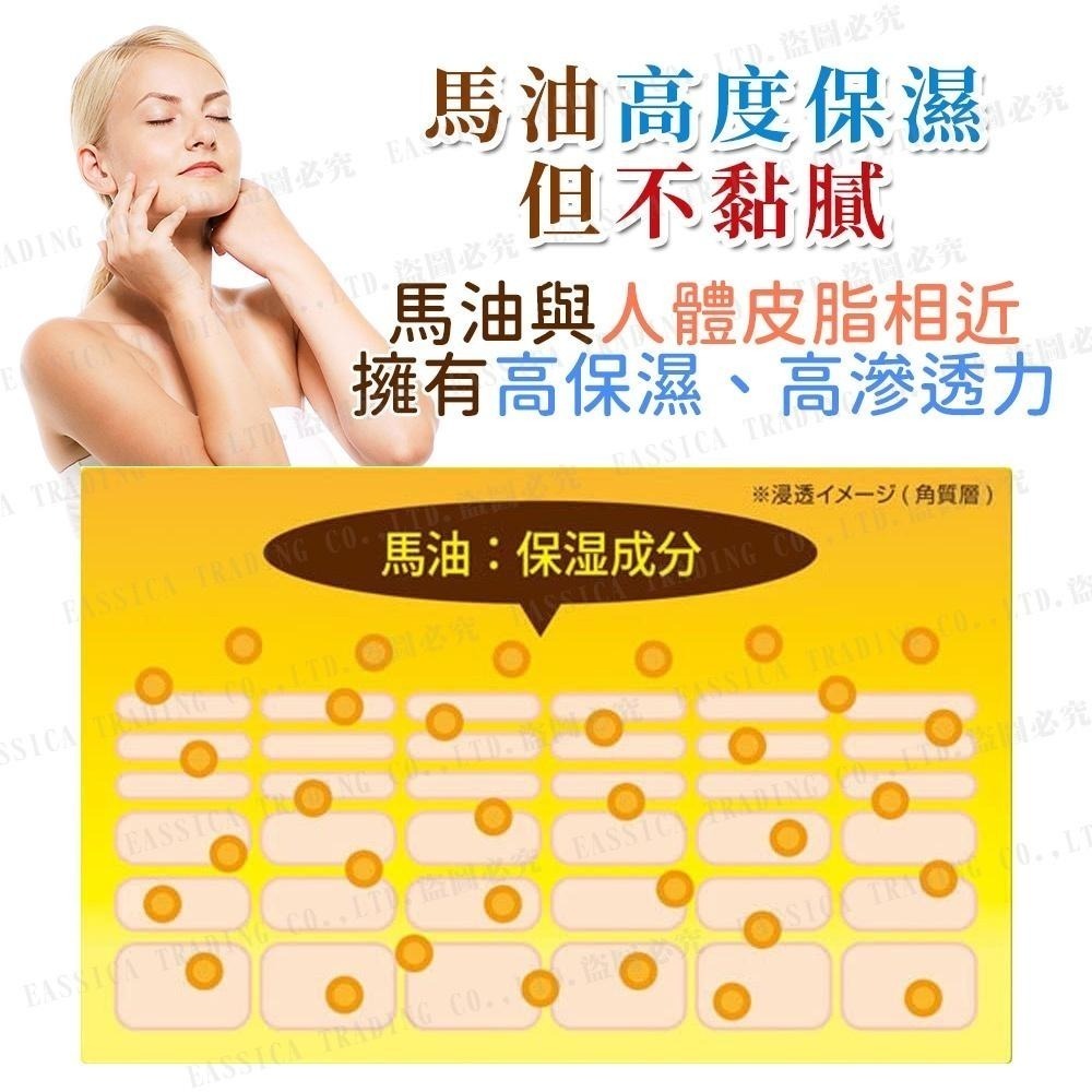 日本 Cosmetex Roland Loshi 北海道 金裝 馬油 保濕 水潤 潤澤 潤膚霜 潤膚乳液 護手霜-細節圖3