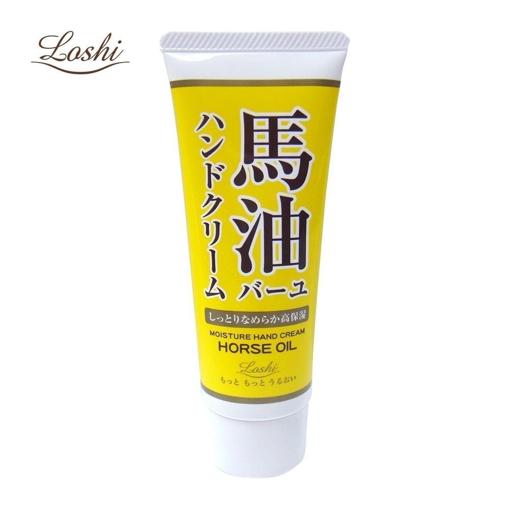 日本 Cosmetex Roland Loshi 北海道 金裝 馬油 保濕 水潤 潤澤 潤膚霜 潤膚乳液 護手霜-細節圖6