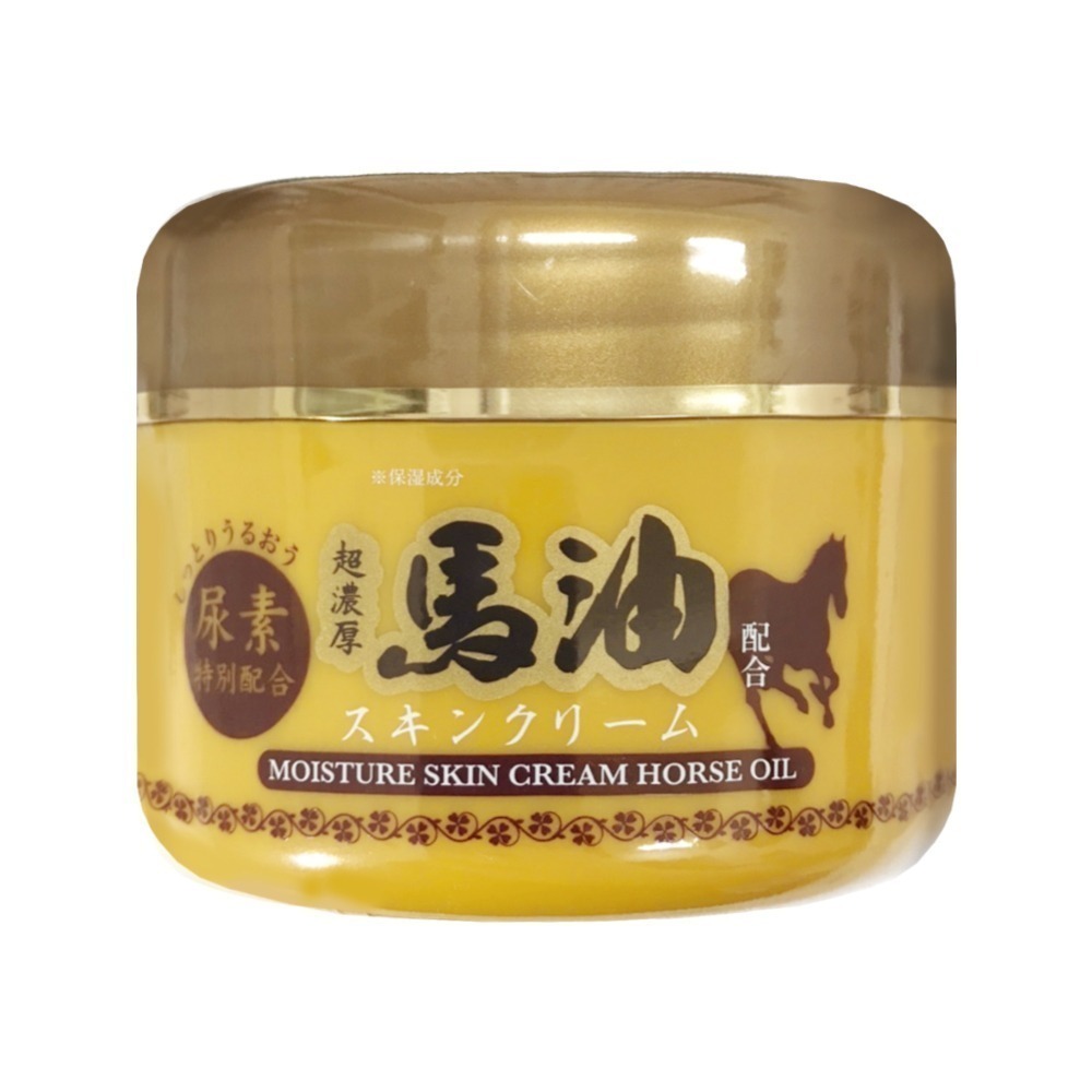 日本 Cosmetex Roland Loshi 北海道 金裝 馬油 保濕 水潤 潤澤 潤膚霜 潤膚乳液 護手霜-規格圖7