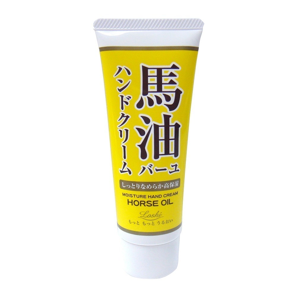 日本 Cosmetex Roland Loshi 北海道 金裝 馬油 保濕 水潤 潤澤 潤膚霜 潤膚乳液 護手霜-規格圖7