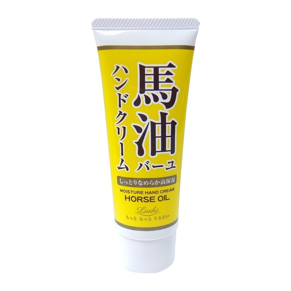 日本 Cosmetex Roland Loshi 北海道 金裝 馬油 保濕 水潤 潤澤 潤膚霜 潤膚乳液 護手霜-規格圖7