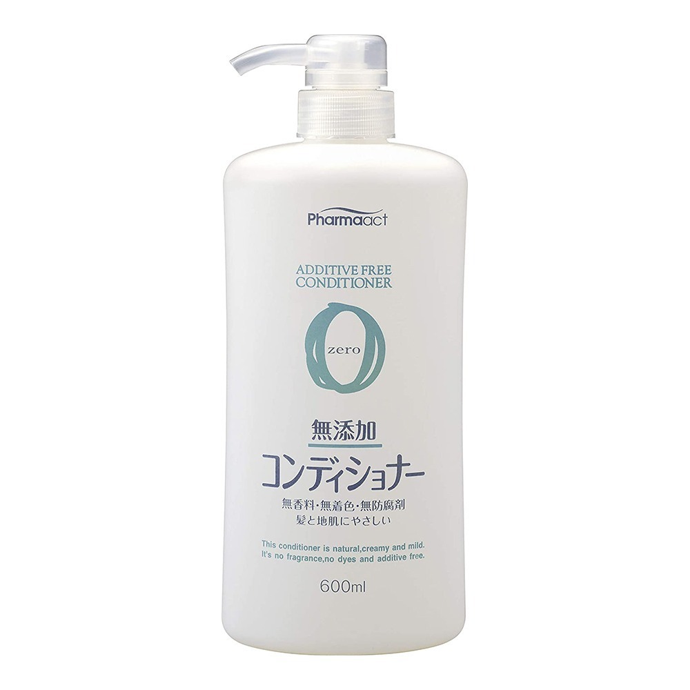 日本 KUMANO 熊野油脂 zero 無添加 洗髮乳/潤髮乳/沐浴乳 600ml 石鹼皂-規格圖9