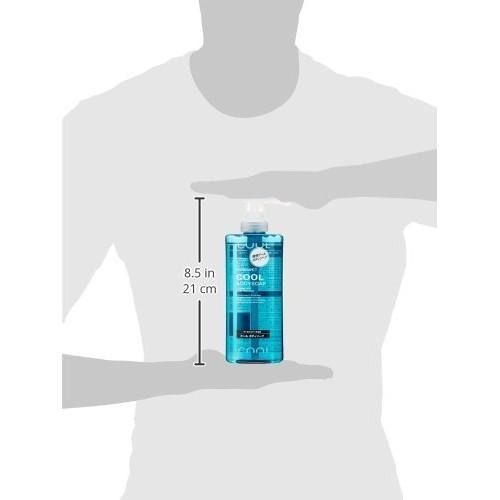 日本 KUMANO 熊野油脂 超涼 清涼 炭 沐浴乳 600ml-細節圖6