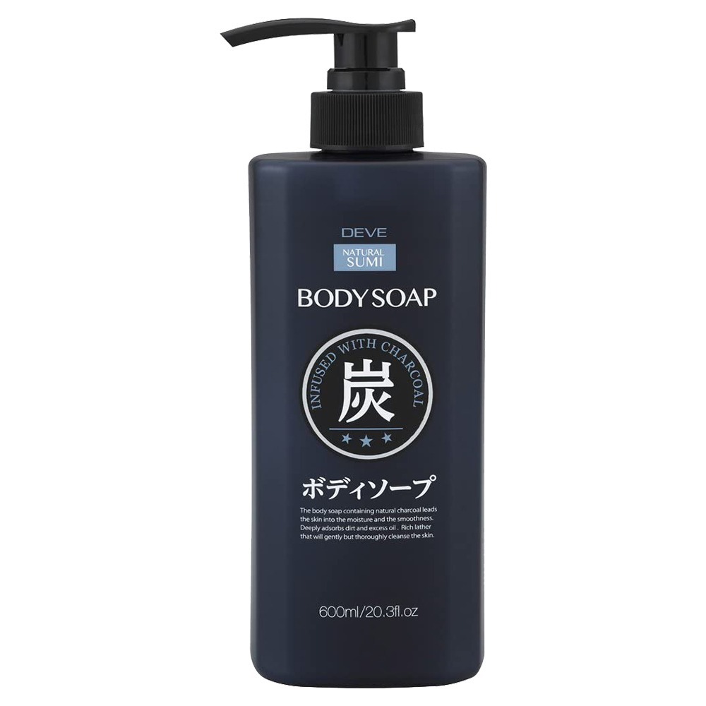 炭沐浴乳600ml