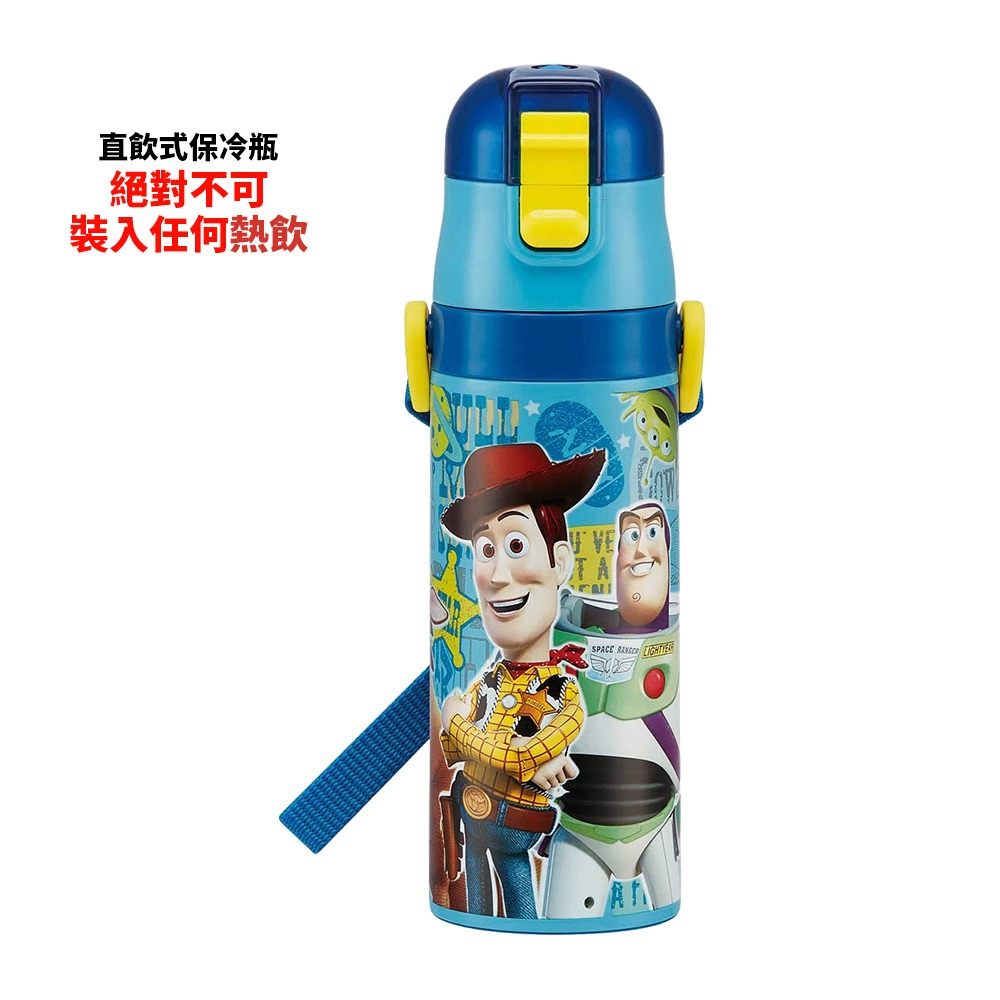 日本 SKATER 兒童水壺 直飲式 保冷水壺 470ml 保冷 保溫 附背帶 超輕量 吸管水壺 多款任選-規格圖9