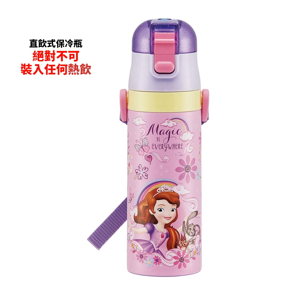 日本 SKATER 兒童水壺 直飲式 保冷水壺 470ml 保冷 保溫 附背帶 超輕量 吸管水壺 多款任選-規格圖9