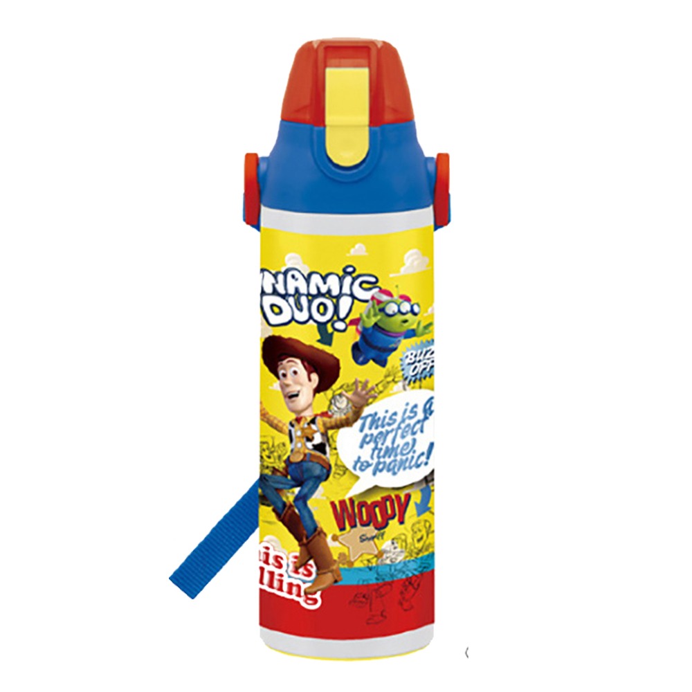 日本 SKATER 兒童水壺 直飲式 保冷水壺 470ml 保冷 保溫 附背帶 超輕量 吸管水壺 多款任選-規格圖9