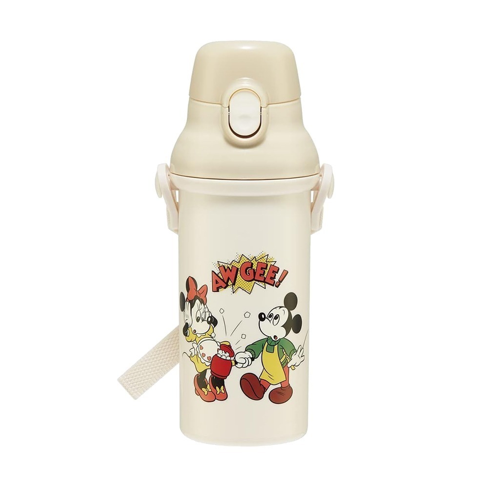 日本 SKATER 兒童直飲式 透明／銀離子抑菌 冷水壺 480ml 多款任選 廣口 彈蓋 按壓式 冷水壺 附提繩-規格圖8