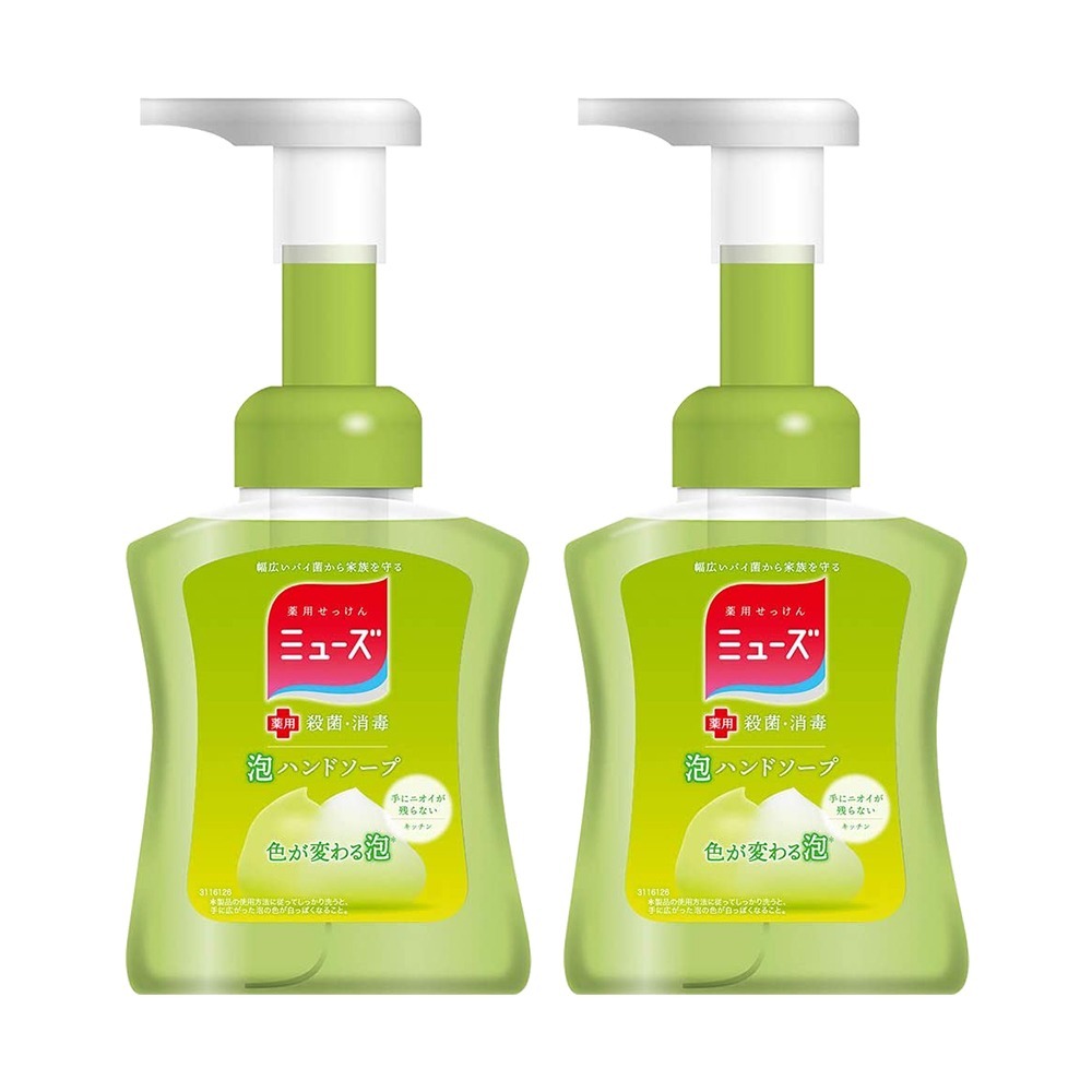 日本進口 Muse 慕斯洗手泡 變色泡沫 250ml 按壓式 泡沫洗手乳 2件組-規格圖6