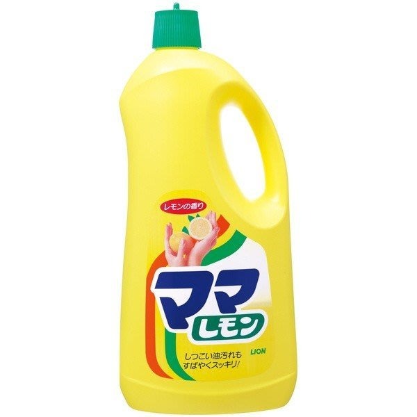 日本 LION 獅王 大容量 強效 廚房碗盤 去油 去汙 洗碗精 檸檬香-2150ml-細節圖2