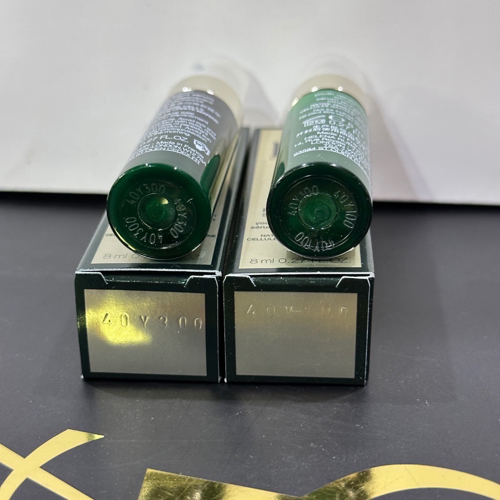 赫蓮娜 HELENA RUBINSTEIN 植萃綠寶修護精華8ml 5ml 夜間安瓶 綠寶瓶 全新 小樣-細節圖4