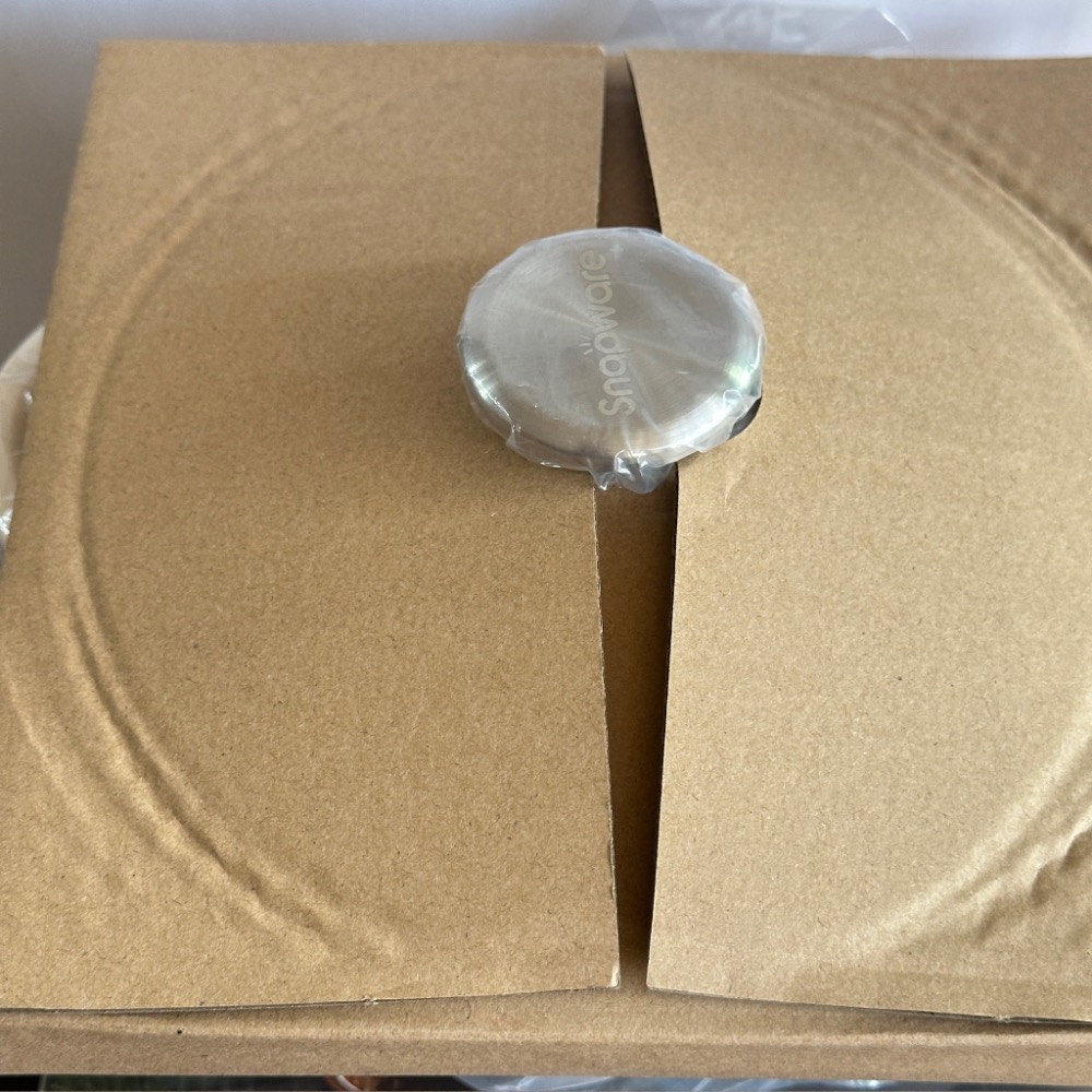 SNAPWARE 康寧琺瑯鑄鐵鍋20cm SN-CRE-CI20 米白 全新-細節圖3