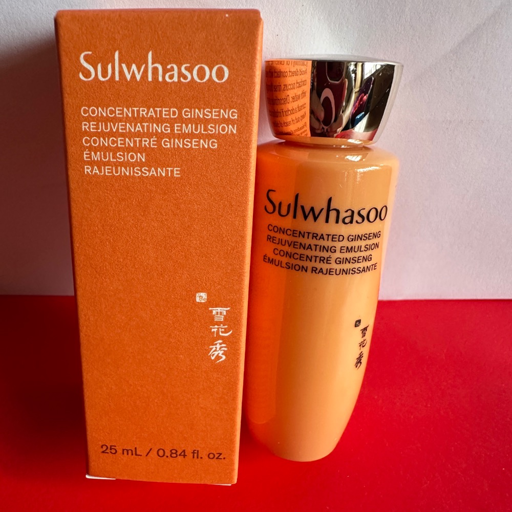 雪花秀 Sulwhasoo 滋陰蔘極萃水 滋陰蔘極萃乳25ml 滋陰蔘緊膚晶萃 5ml 全新 小樣-規格圖8