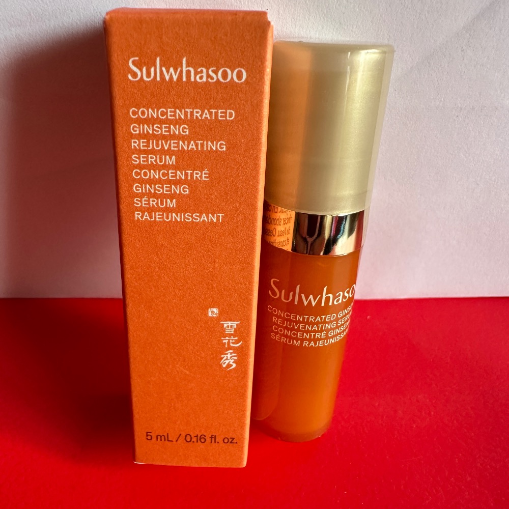 雪花秀 Sulwhasoo 滋陰蔘極萃水 滋陰蔘極萃乳25ml 滋陰蔘緊膚晶萃 5ml 全新 小樣-規格圖8
