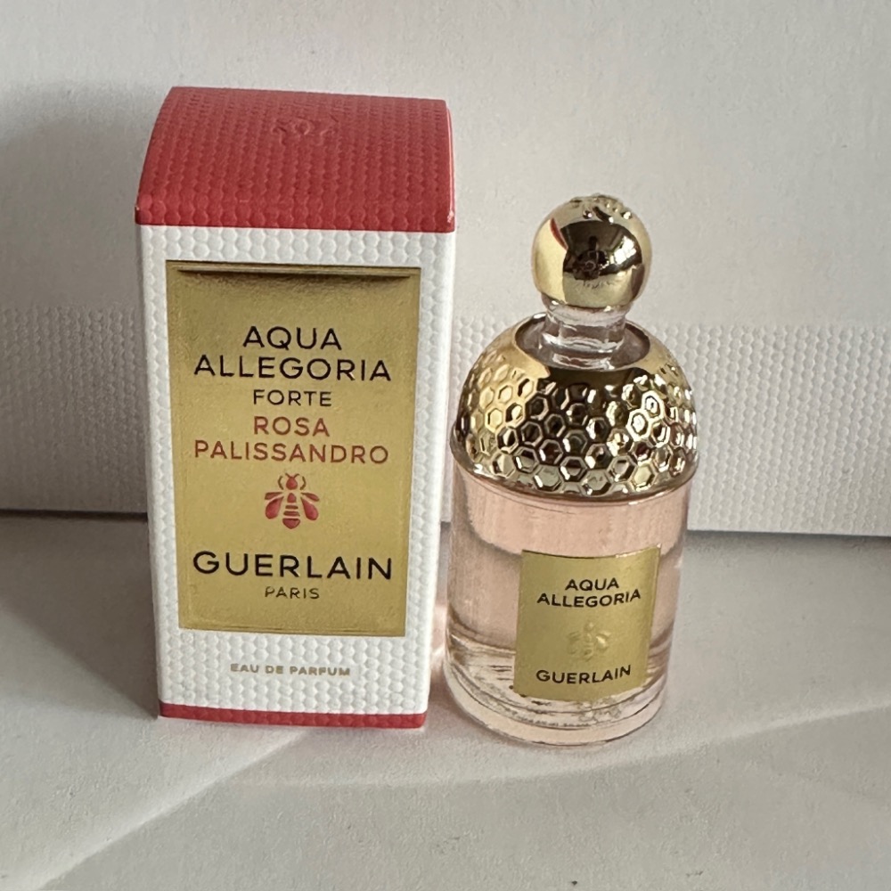 GUERLAIN 嬌蘭 花草水語 晨霧玫瑰淡香水 薔薇之木淡香精 7.5ml 全新 小樣-細節圖8