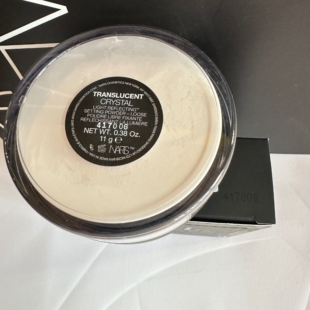 NARS 裸光幻彩蜜粉 DUSK 粉色 TRANSLUCENT CRYSTAL 11g 全新 購於百貨 限定色 限量-細節圖6