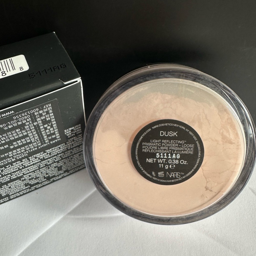 NARS 裸光幻彩蜜粉 DUSK 粉色 TRANSLUCENT CRYSTAL 11g 全新 購於百貨 限定色 限量-細節圖7