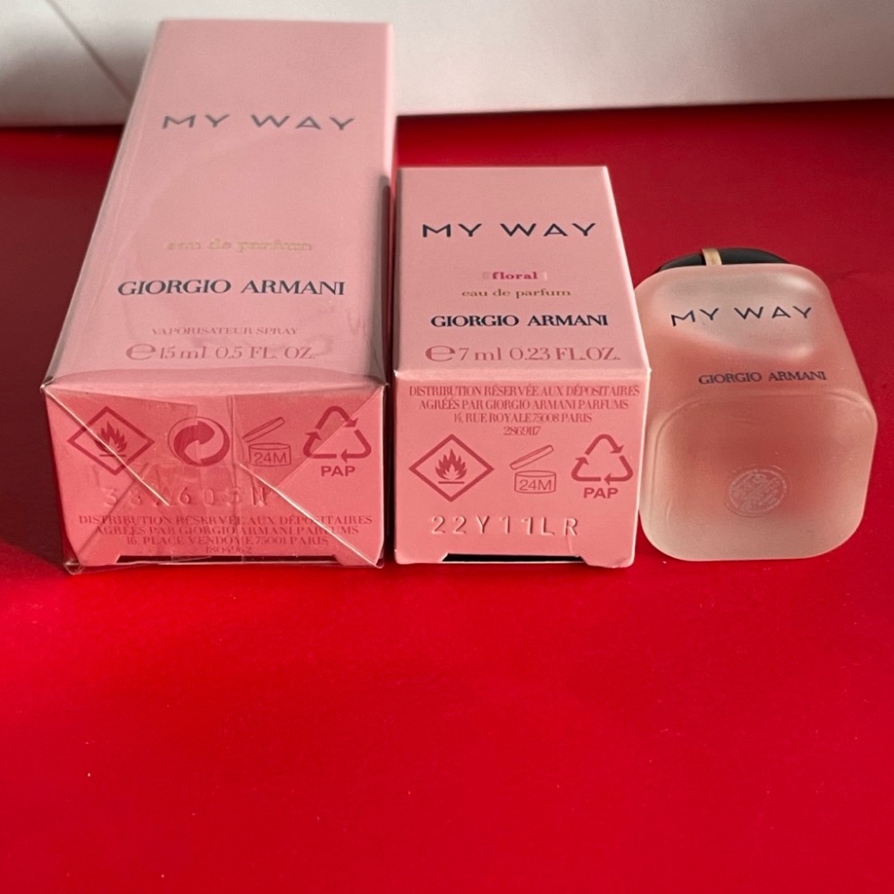GIORGIO ARMANI 亞曼尼MY WAY淡香精V15ML 淡香精晨露清新版 7ml 全新 香水-細節圖3