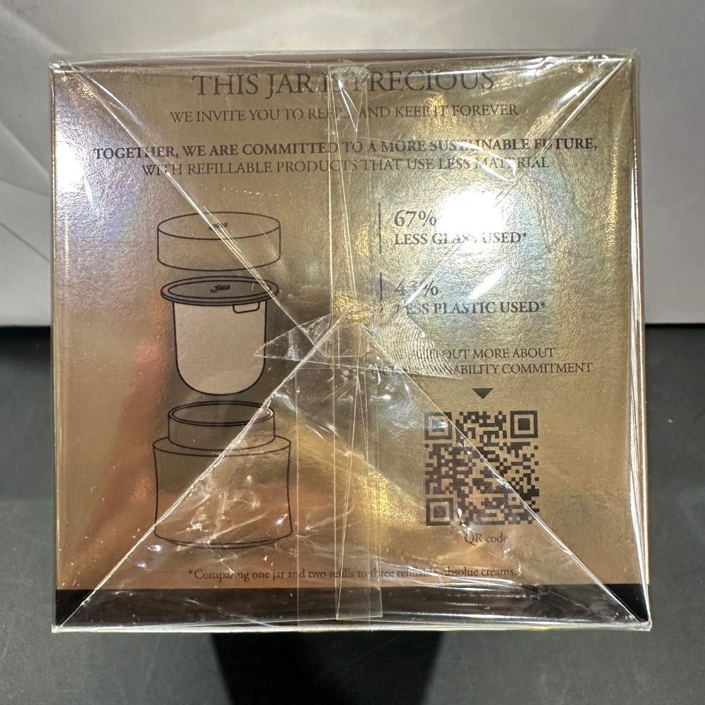 蘭蔻 舊版 絕對完美黃金乳霜 輕盈版 light 玫瑰霜 效期2026 有百貨標-細節圖5