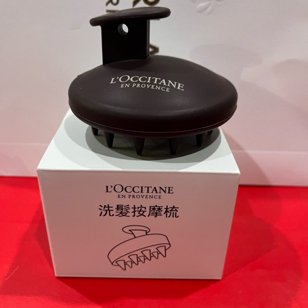 L＇OCCITANE歐舒丹 洗髮按摩梳 髮根輕盈順髮梳 梳子 全新-規格圖8
