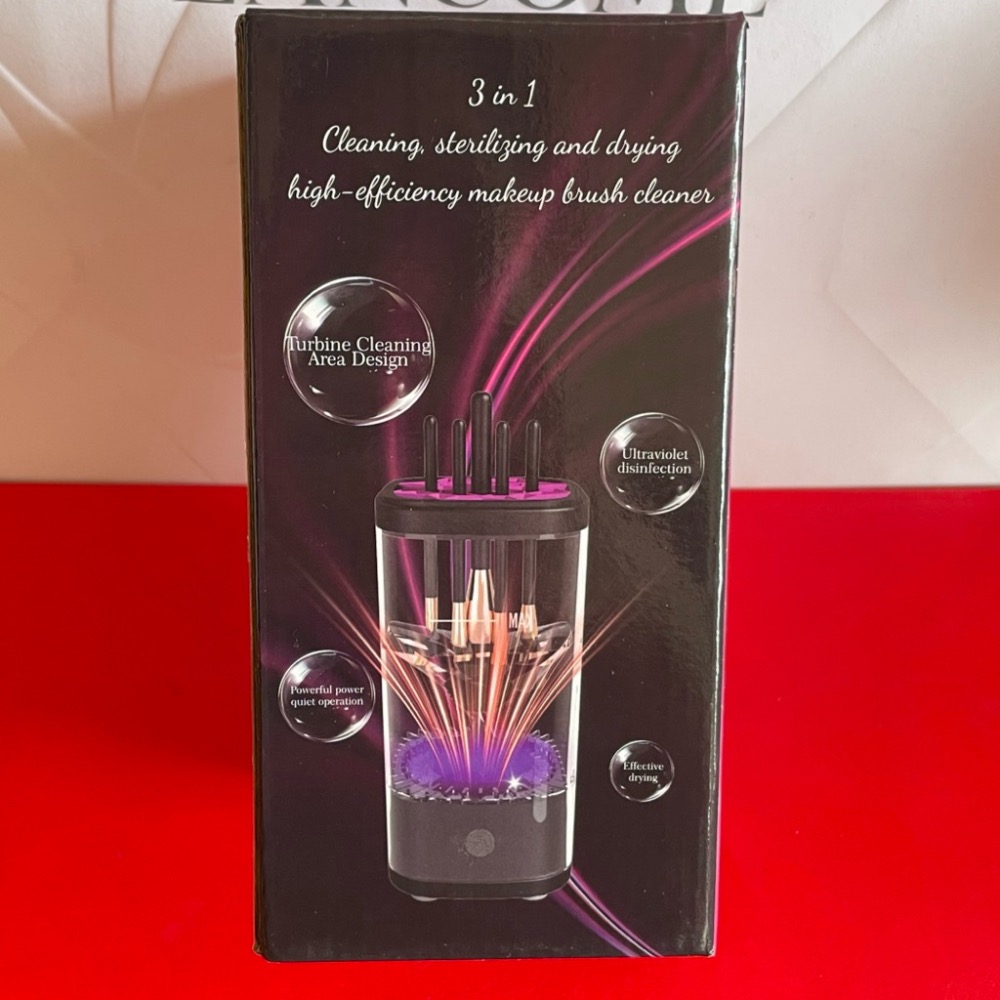 蘭蔻 LANCOME 充電式自動化妝刷清洗器 高配版（清洗+烘乾+消毒）全新-細節圖3