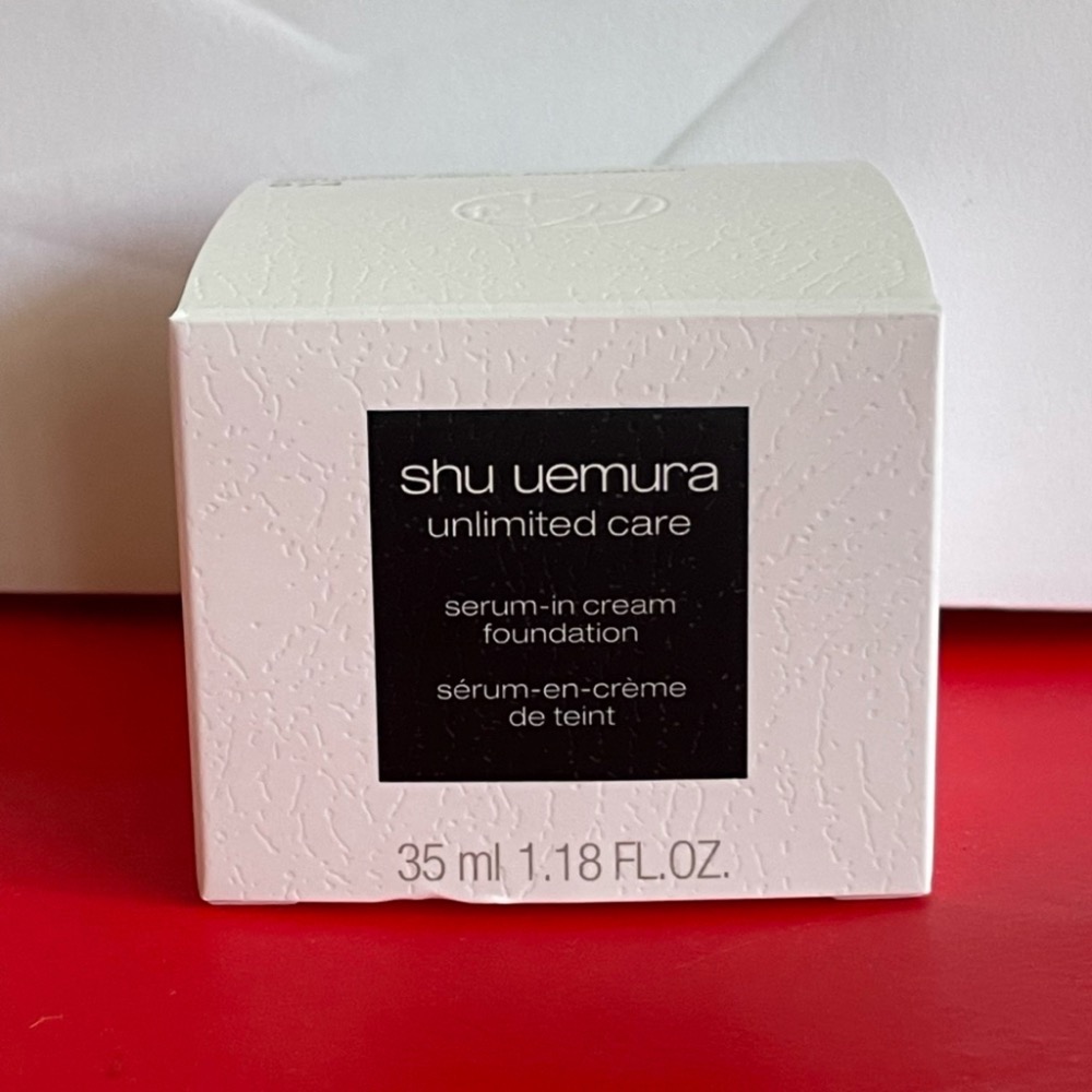植村秀 無極限水潤光粉底霜SPF21 PA+++ 674 35ml 全新-細節圖3