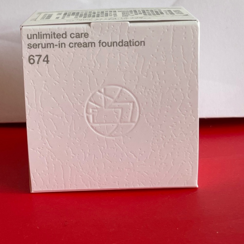 植村秀 無極限水潤光粉底霜SPF21 PA+++ 674 35ml 全新-細節圖6