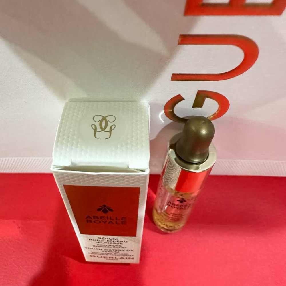 嬌蘭GUERLAIN 嬌蘭 皇家蜂王乳平衡油精華 蜜露 淨亮精華水 全新 15ml 5ml-細節圖2