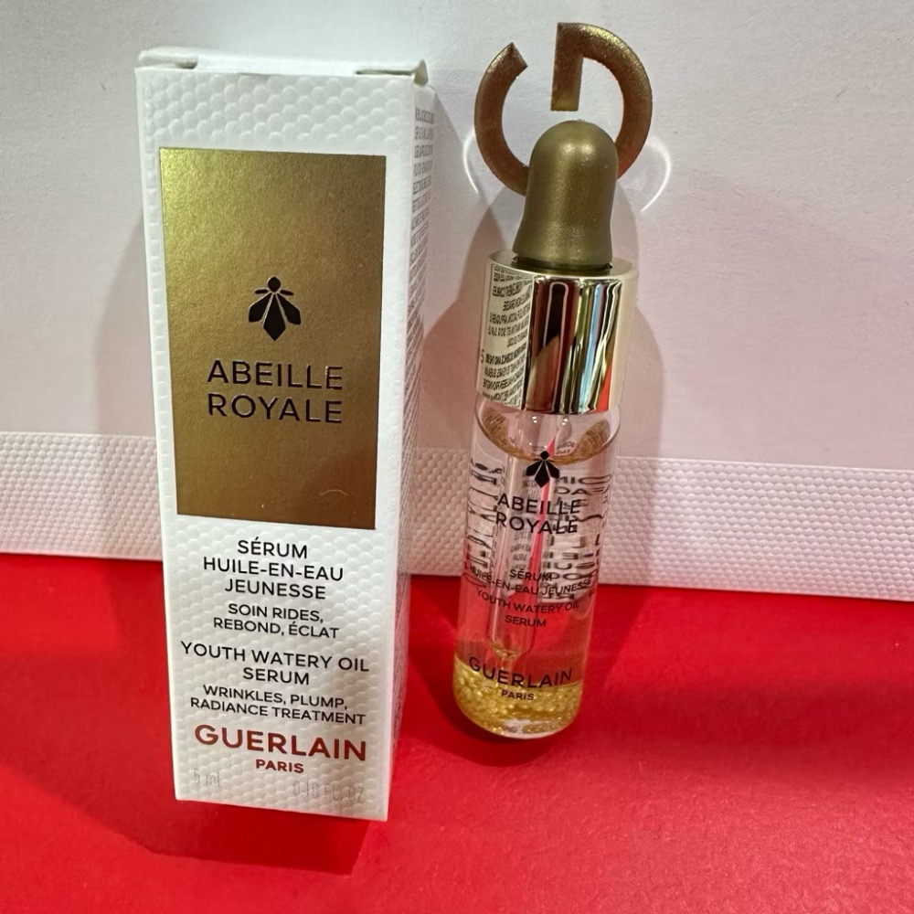 嬌蘭GUERLAIN 嬌蘭 皇家蜂王乳平衡油精華 蜜露 淨亮精華水 全新 15ml 5ml-規格圖9