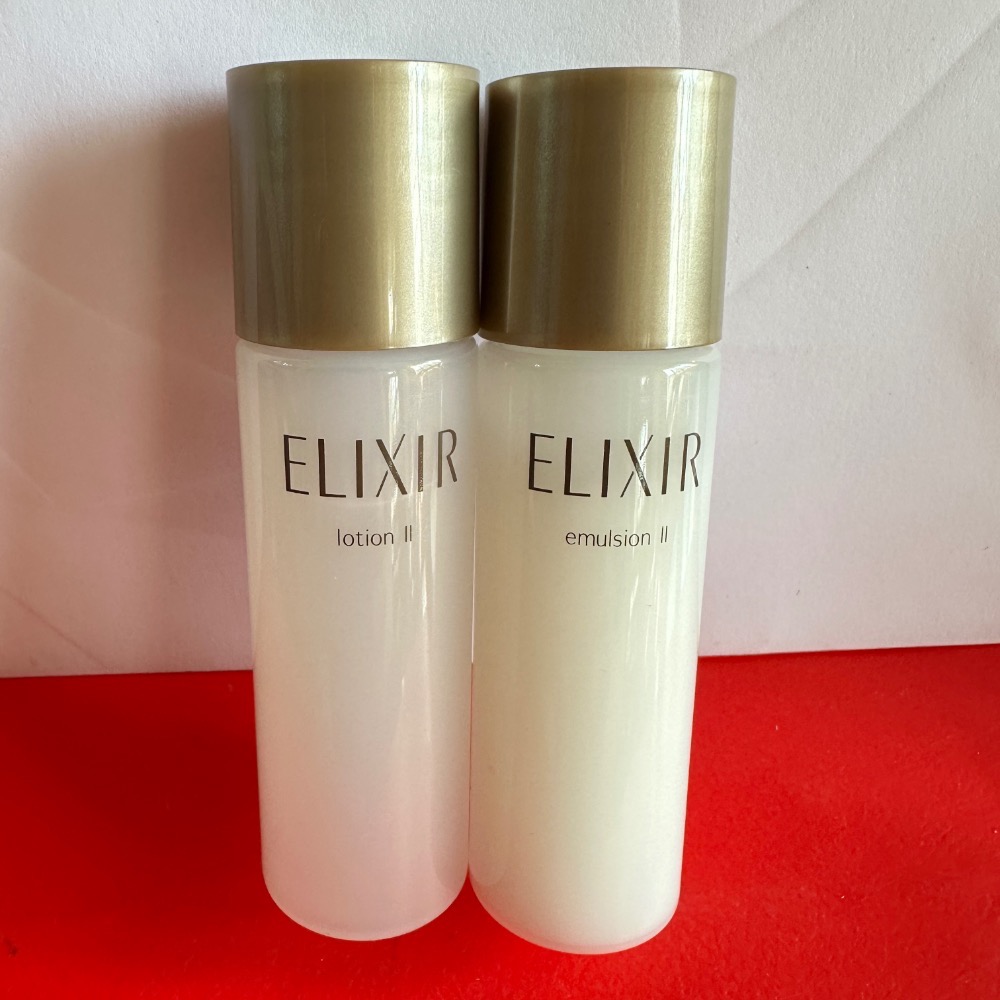 ELIXIR怡麗絲爾 奢潤進化柔膚乳 奢潤進化柔膚水 T2 30ml 18ml 膠原彈潤精華水 化妝水 乳液 小樣-細節圖2