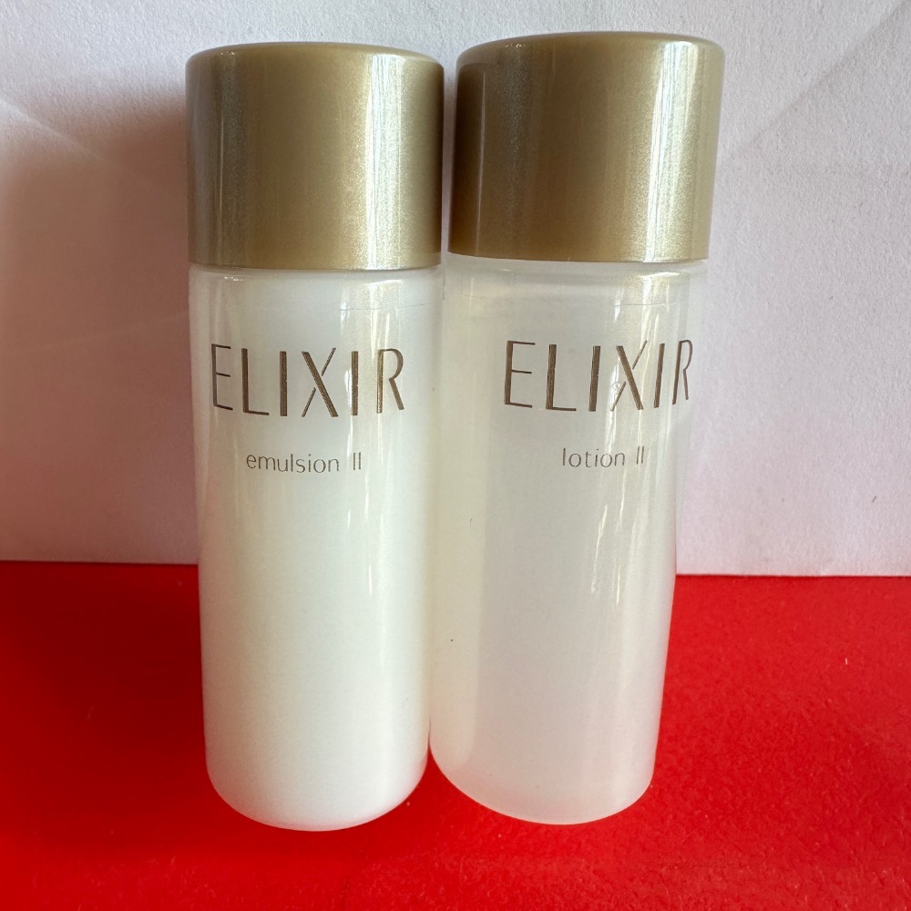 ELIXIR怡麗絲爾 奢潤進化柔膚乳 奢潤進化柔膚水 T2 30ml 18ml 膠原彈潤精華水 化妝水 乳液 小樣-細節圖4