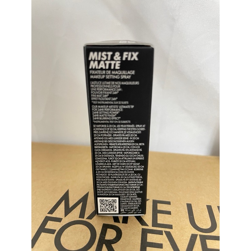 MAKE UP FOR EVER 定妝噴霧 超光肌 控油 活氧定妝噴霧 10ml 30ml 全新 百貨-細節圖3