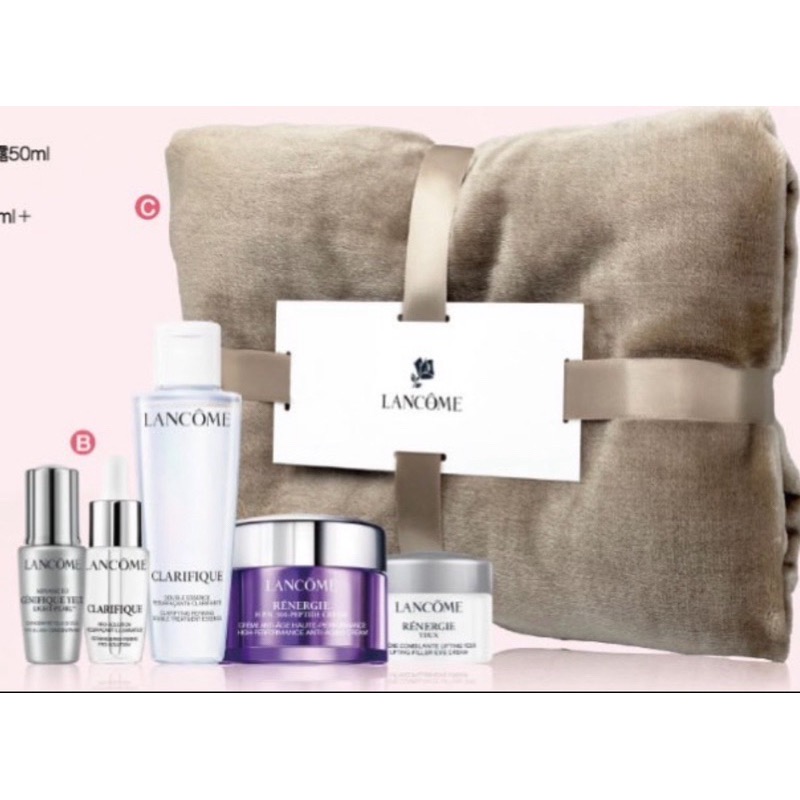 蘭蔻 LANCOME 法式毛毯 百貨滿額贈 週年慶 全新 毛毯140x100-細節圖4