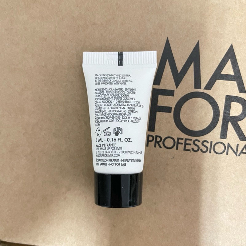 make up for ever MUF 迷你瓶 三效完美冷霜 完美舒緩眼唇卸妝乳 5ml 試用品 小樣-細節圖3