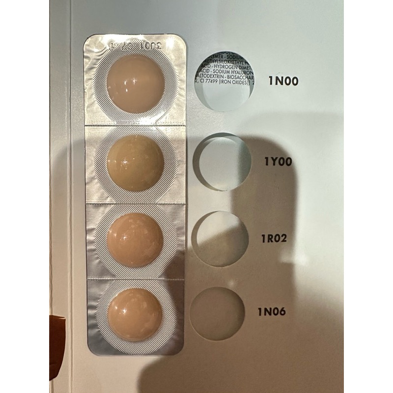 都是在專櫃/官網購買的滿額贈 可聊聊看購買購買證明  (新品)HD SKIN粉無痕平衡肌底粉底液103N 1ml 202-細節圖3