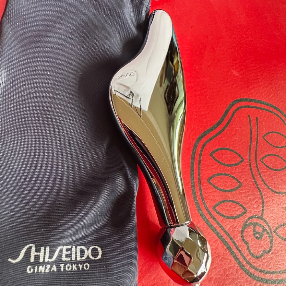 資生堂 Shiseido 臉部撥筋棒 VPN激抗痕臉部按摩撥筋棒 按摩 全新附收納袋-細節圖2