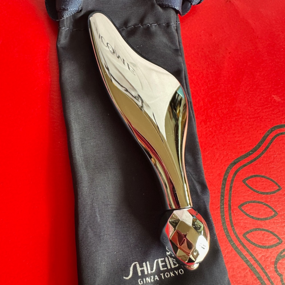 資生堂 Shiseido 臉部撥筋棒 VPN激抗痕臉部按摩撥筋棒 按摩 全新附收納袋-細節圖3