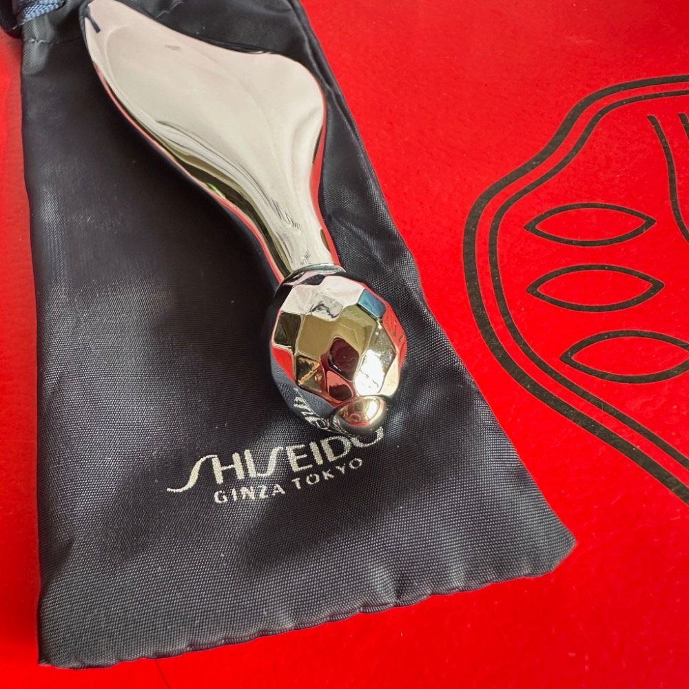 資生堂 Shiseido 臉部撥筋棒 VPN激抗痕臉部按摩撥筋棒 按摩 全新附收納袋-細節圖4