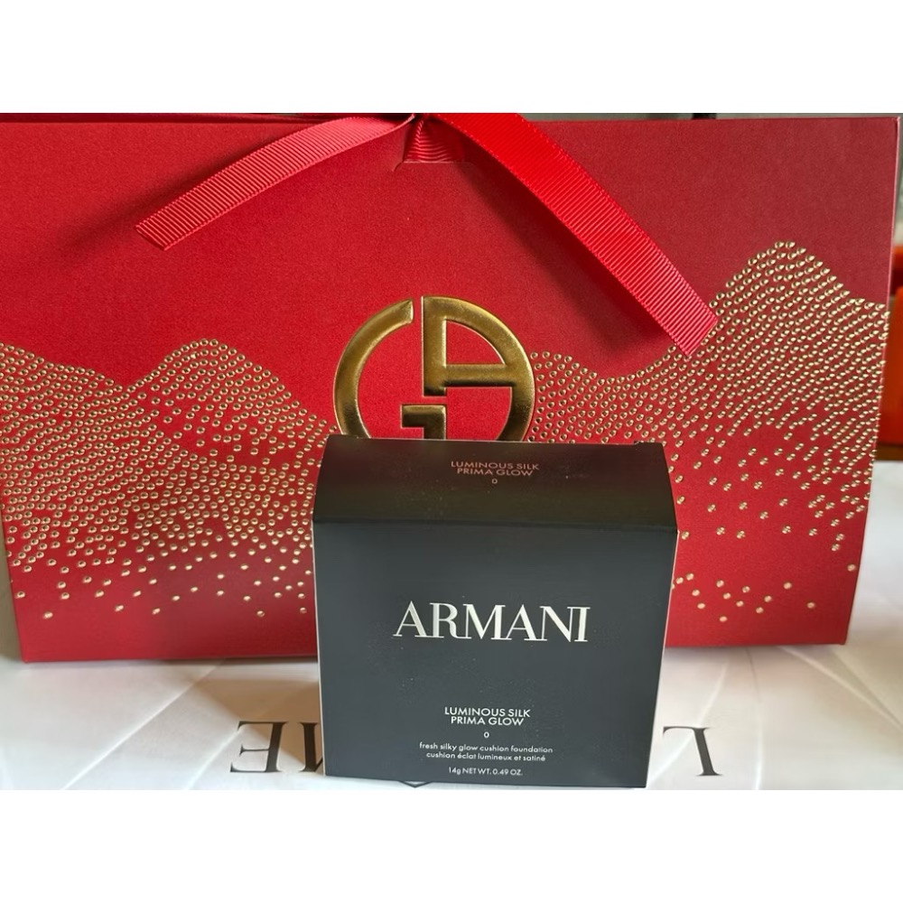 GA GIORGIO ARMANI 亞曼尼 訂製奢潤緞光氣墊粉餅 14g 0 1 2-細節圖8