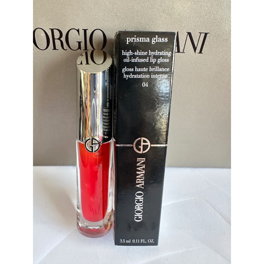 亞曼尼 GA 訂製奢光潤唇蜜 04 05 奢華柔紗訂製唇露 161 560 水唇紗 全新-規格圖10