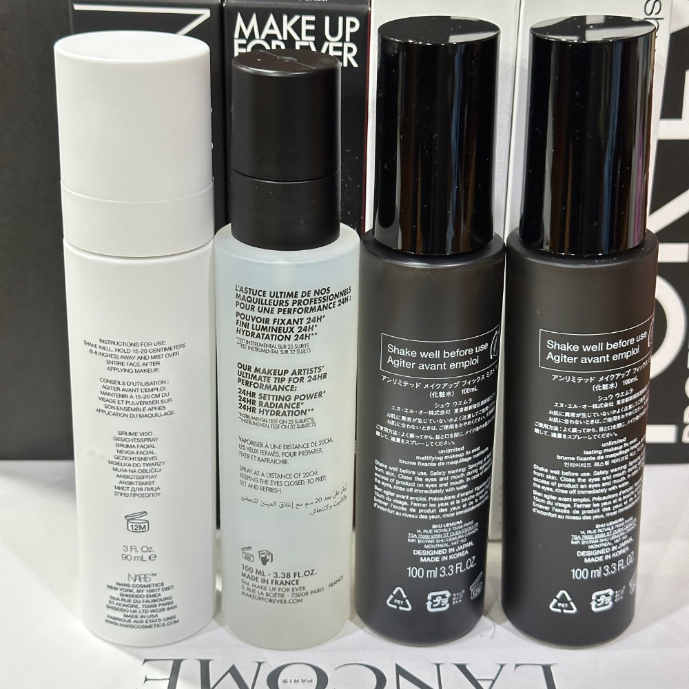 植村秀 MAKE UP FOR EVER NARS 控油定妝噴霧 持久定妝 保濕 裸光超持久亮顏定妝噴霧 100ml-細節圖3