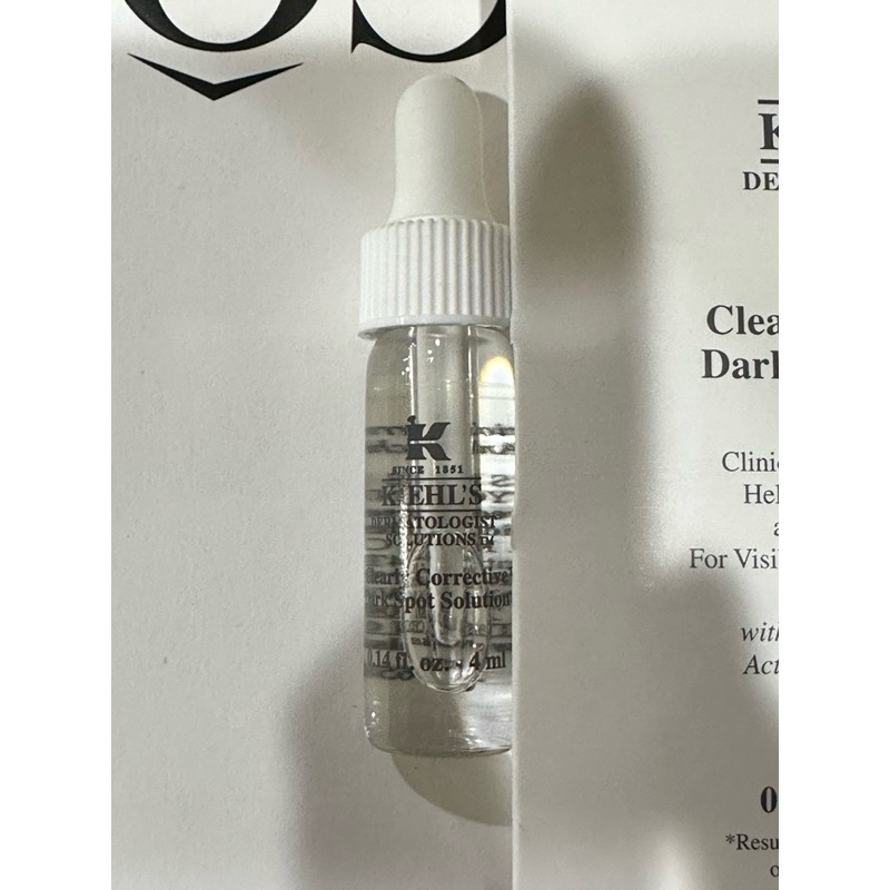 契爾氏 Kiehl＇s 激光極淨白淡斑精華4ml亞馬遜白泥淨緻毛孔面膜 4ml 金盞花植物精華化妝水 豪華試用品 小樣-細節圖9
