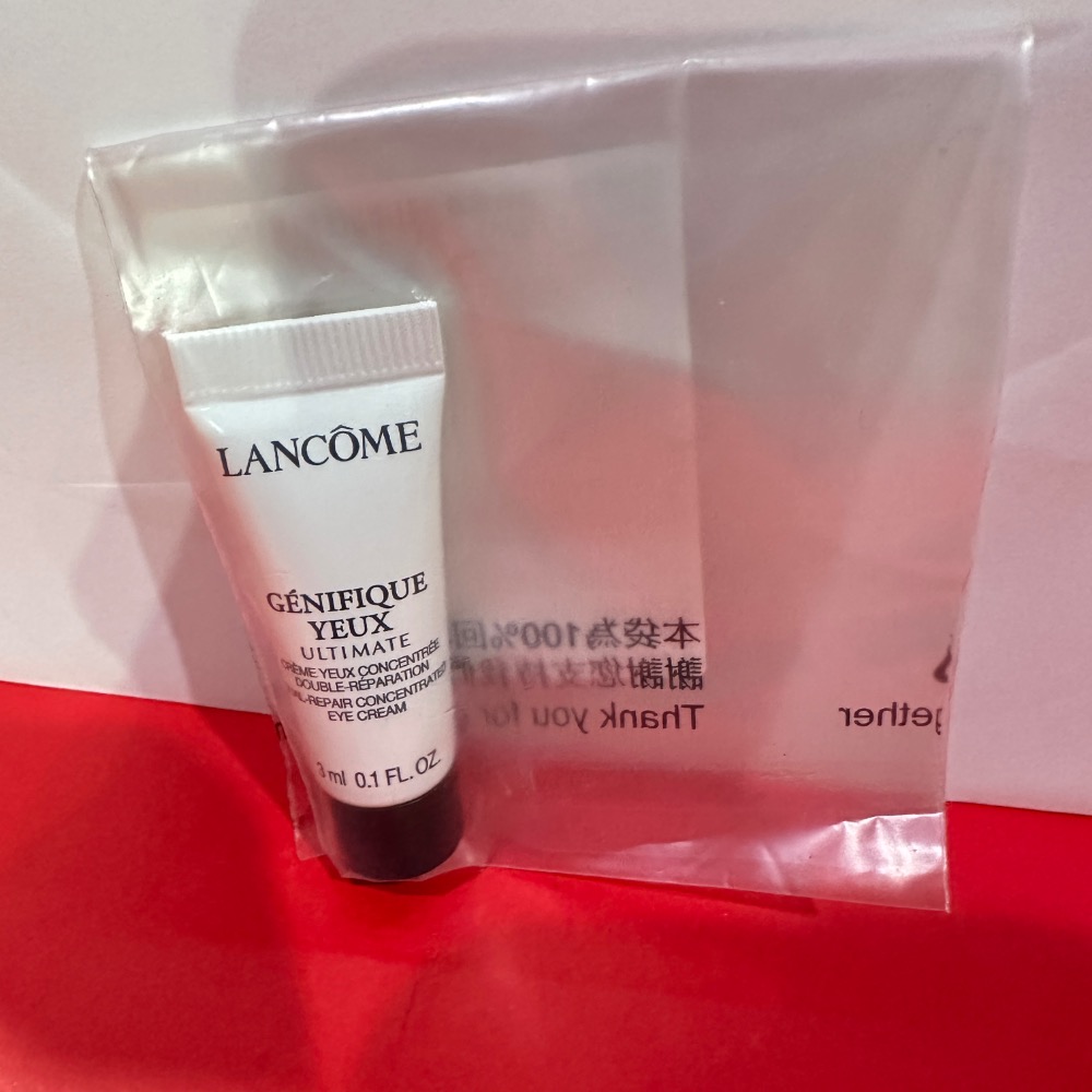 蘭蔻 超極限肌因撫紋眼霜 亮眼冰珠 5ml 超緊顏白金緊緻抗痕眼霜 3ml 小黑眼霜 眼霜 小樣 旅行裝 全新-規格圖6