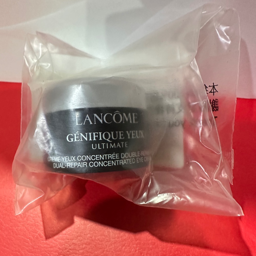 蘭蔻 超極限肌因撫紋眼霜 亮眼冰珠 5ml 超緊顏白金緊緻抗痕眼霜 3ml 小黑眼霜 眼霜 小樣 旅行裝 全新-規格圖6