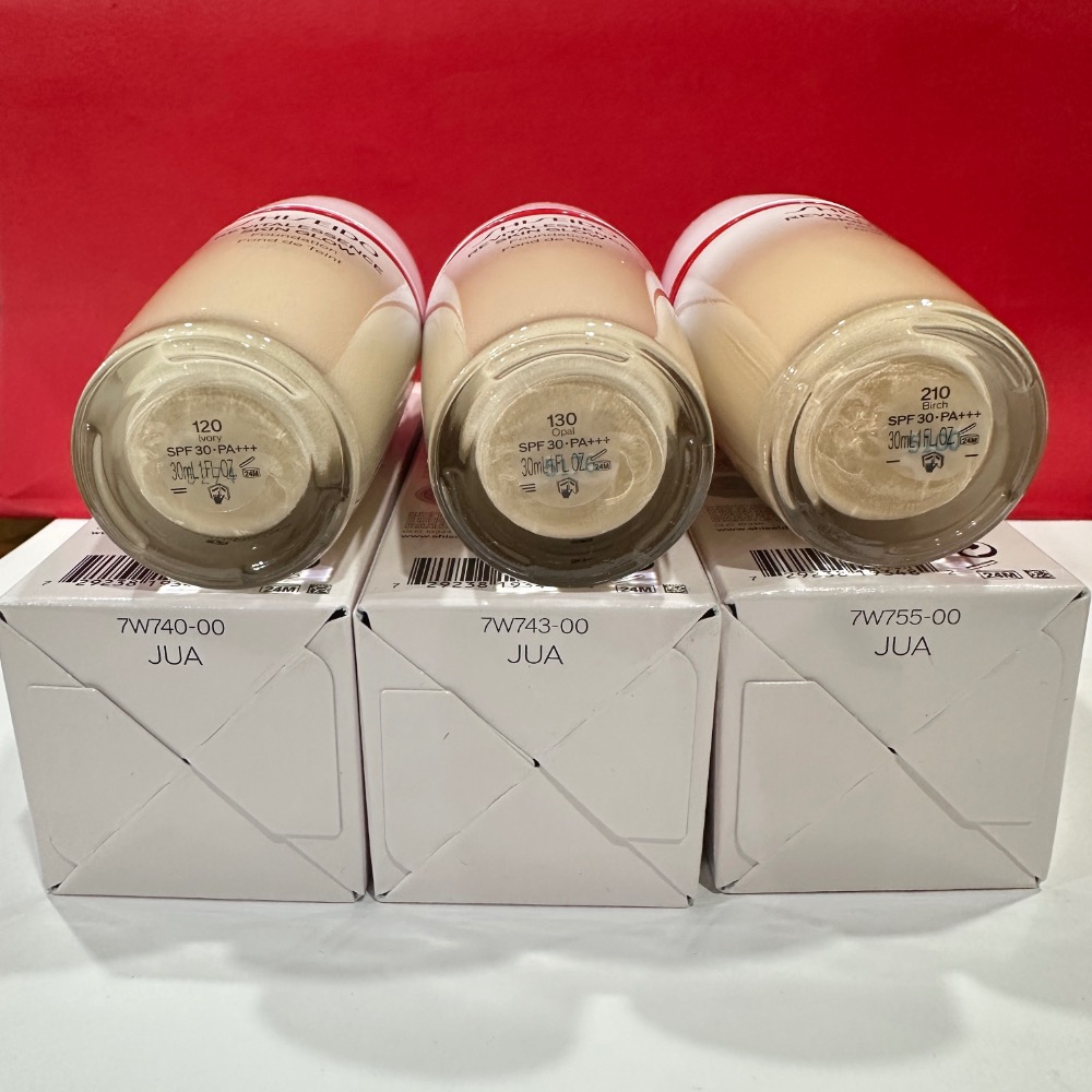 資生堂 SHISEIDO 超聚光活膚粉底精華 30ml 超聚光持光蜜粉 7G 全新 粉底液 120 130 210-細節圖3
