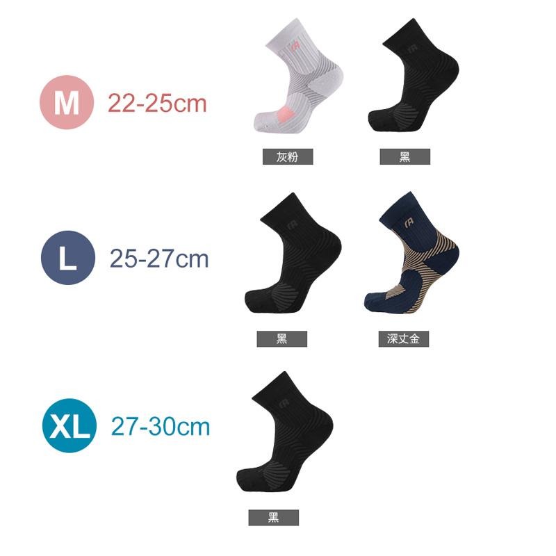 瑪榭 機能運動壓力襪 專業運動襪 中筒襪 船型襪 短襪 男襪 女襪 透氣-細節圖2