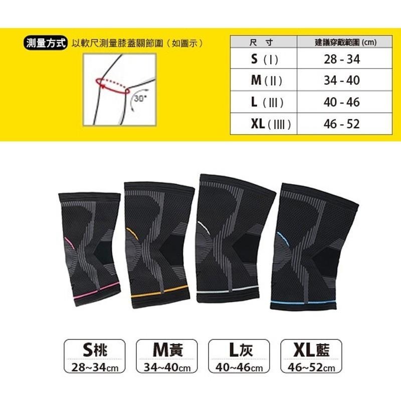 瑪榭 透氣萊卡彈性護膝 護膝運動護具 護膝蓋 3次元防護 護膝套 護膝蓋 護套運動膝蓋防護-細節圖2