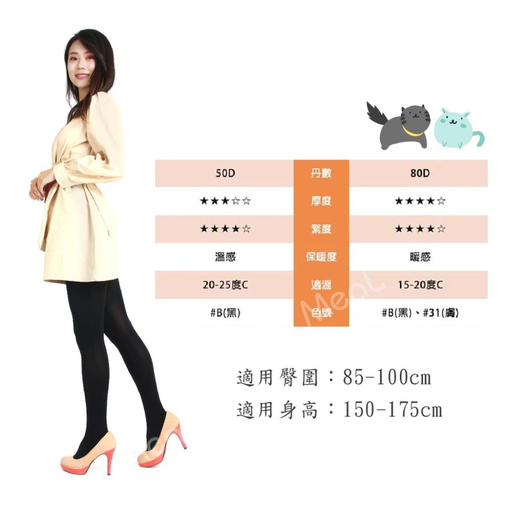 機能美腿保暖褲襪 MIT台灣製 膚色 整件褲襪 彈性襪 美腿襪-細節圖6